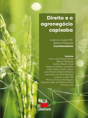 cover image of Direito e o agronegócio capixaba